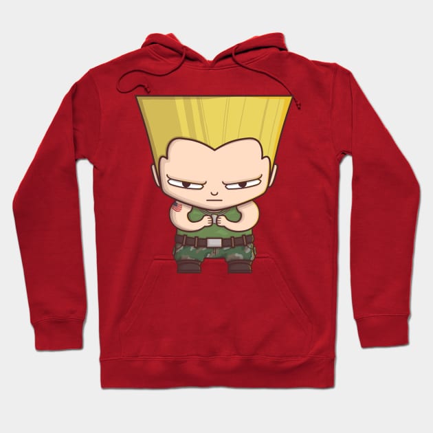 GUILE STREET FIGHTER Hoodie by PNKid